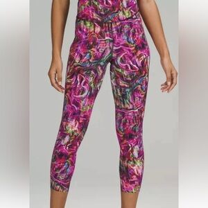 LULULEMON Base Pace Tight leggings Size 10 High Rise HR 25"  hyper flow GUC